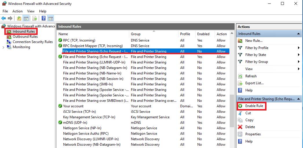 how-to-enable-ping-in-windows-server-2016-firewall